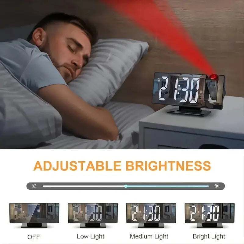 Ceiling Projection Alarm Clock