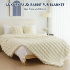 Faux Fur Velvet Fleece Blanket