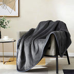 Reversible Flannel Sherpa Blanket