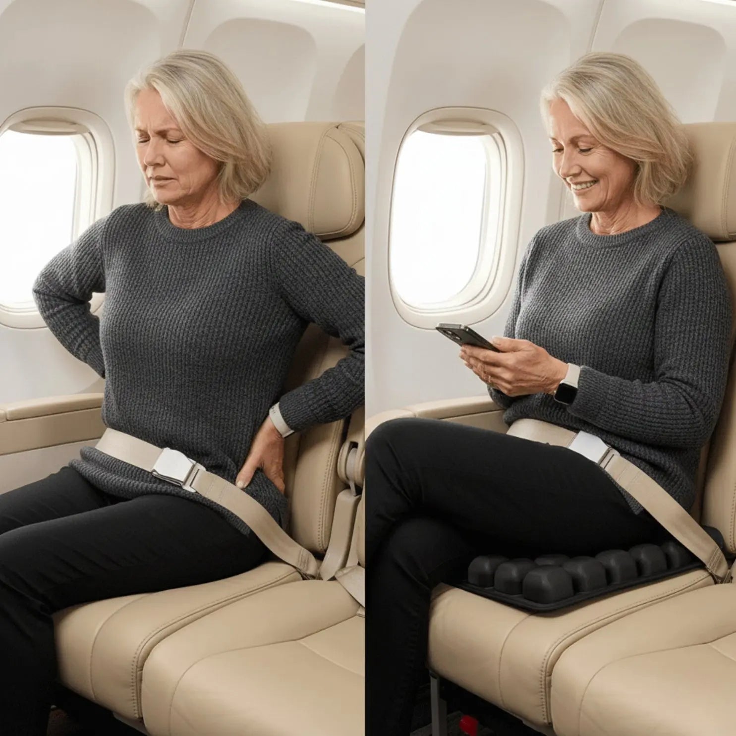 Inflatable Travel Seat Cushion