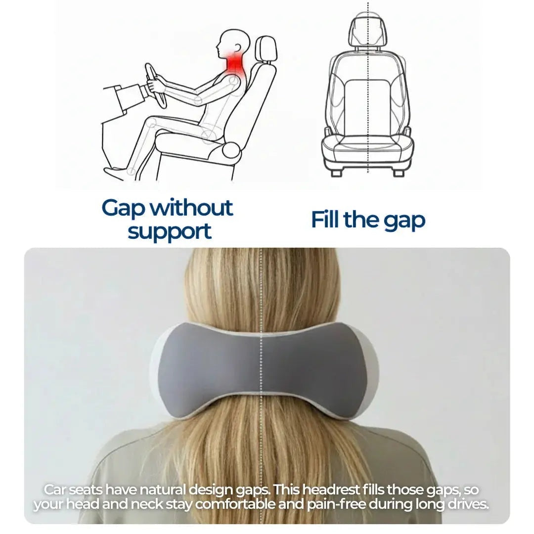Winged Memory Foam Neck Pillow