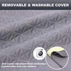 Velvet Leg Elevation Wedge Pillow
