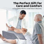 Velvet Leg Elevation Wedge Pillow