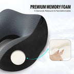 Hooded U Shaped Travel Pillow