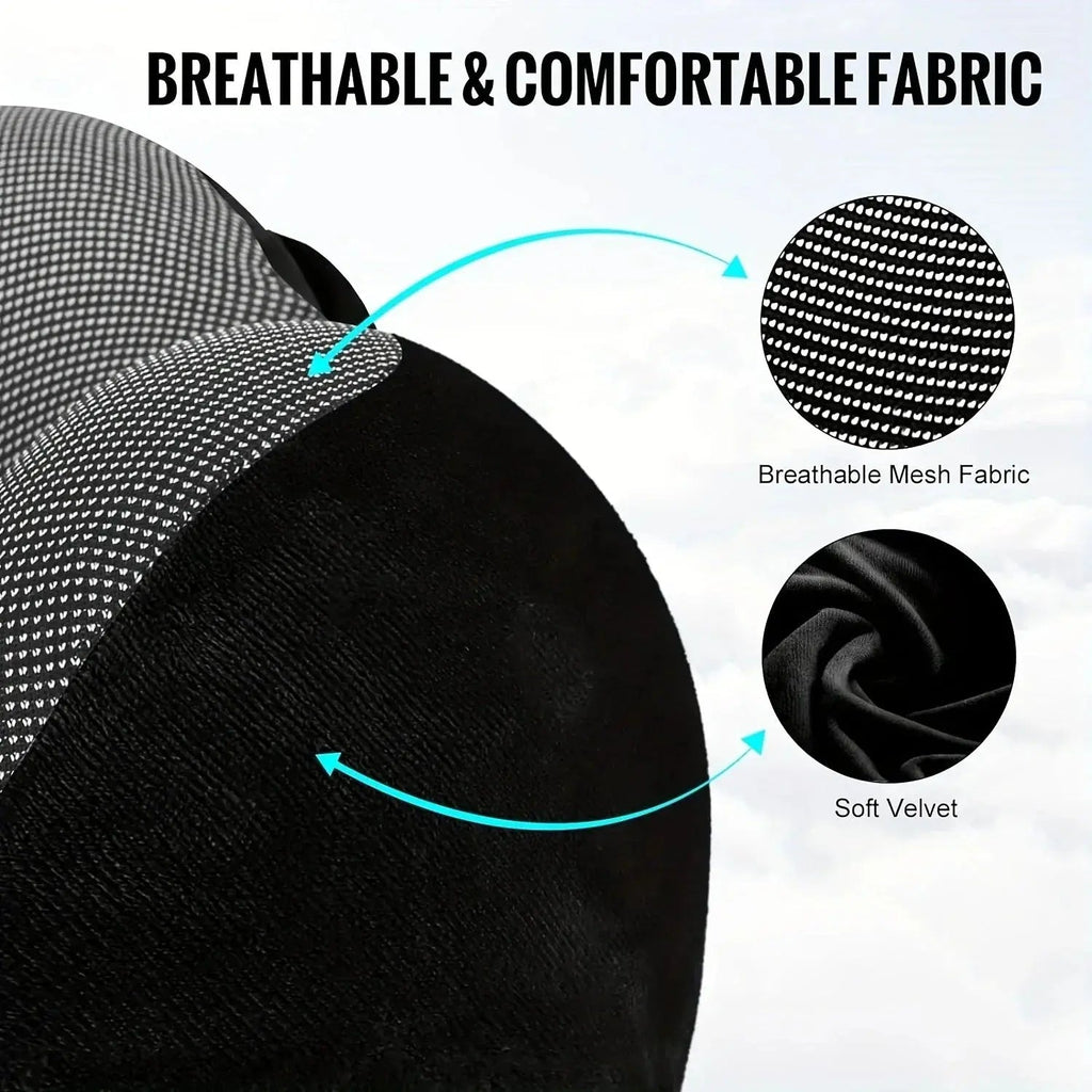 Hooded U Shaped Travel Pillow
