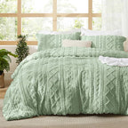 Tufted Boho Comforter Cover Set