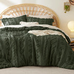 Tufted Boho Comforter Cover Set