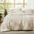 Tufted Boho Comforter Cover Set