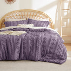 Tufted Boho Comforter Cover Set
