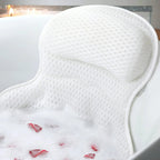 Ergonomic Air Mesh Bath Pillow