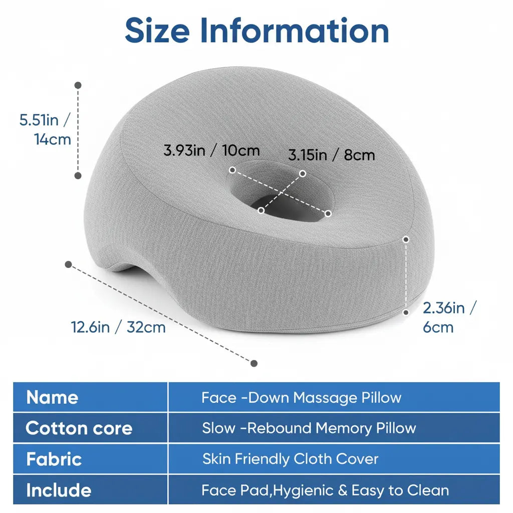 Adjustable Prone Pillow for Sleeping