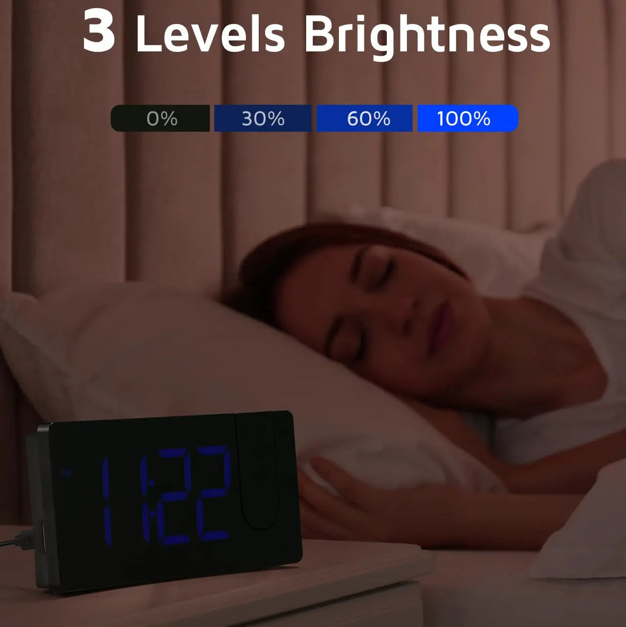 Ceiling Projection Alarm Clock