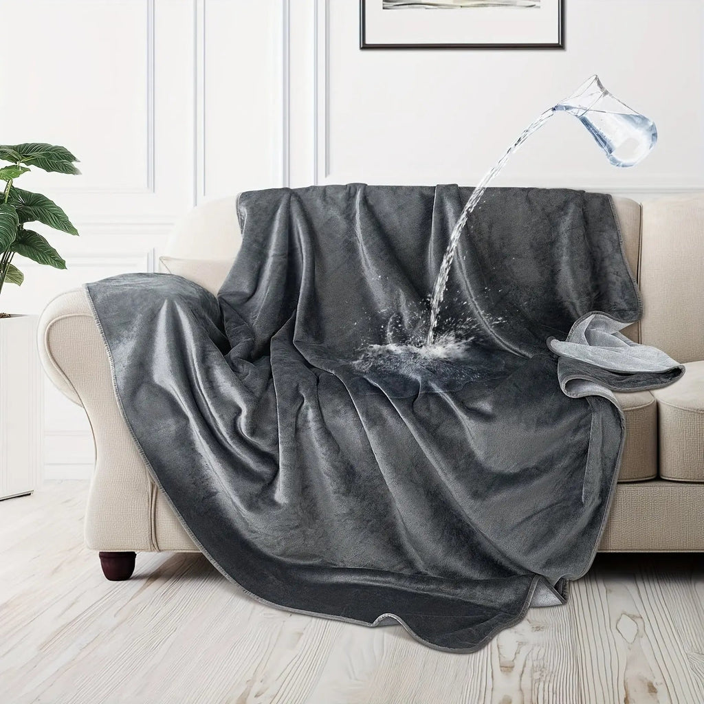 Waterproof Reversible Flannel Blanket