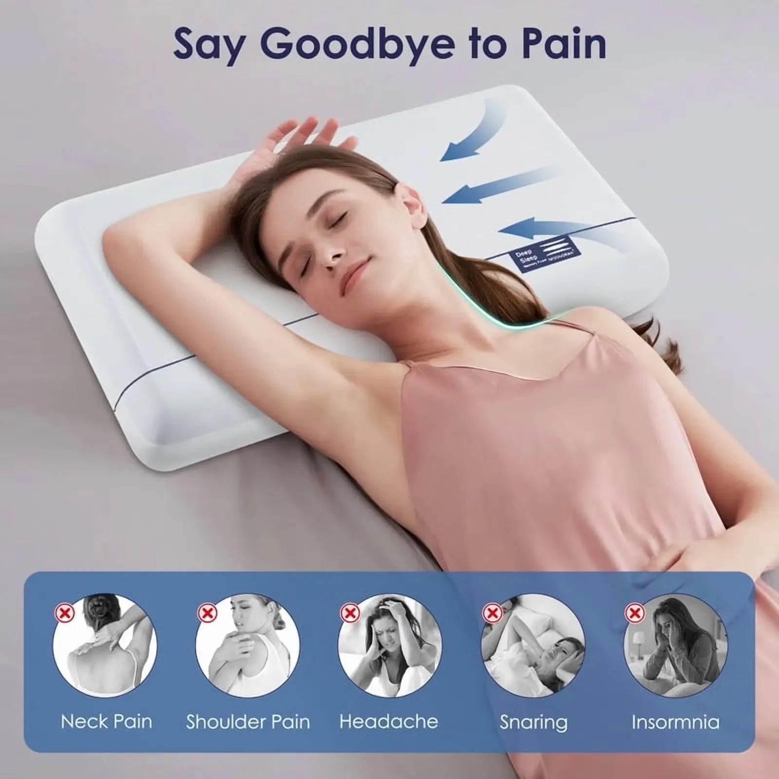 Ice Silk Cervical Pillow
