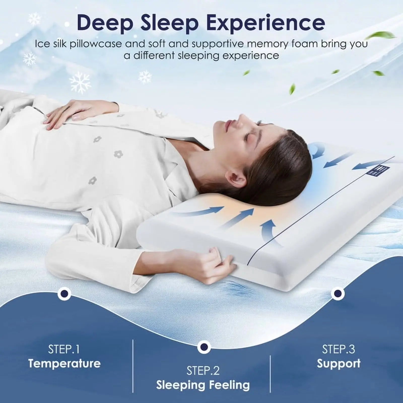 Ice Silk Cervical Pillow