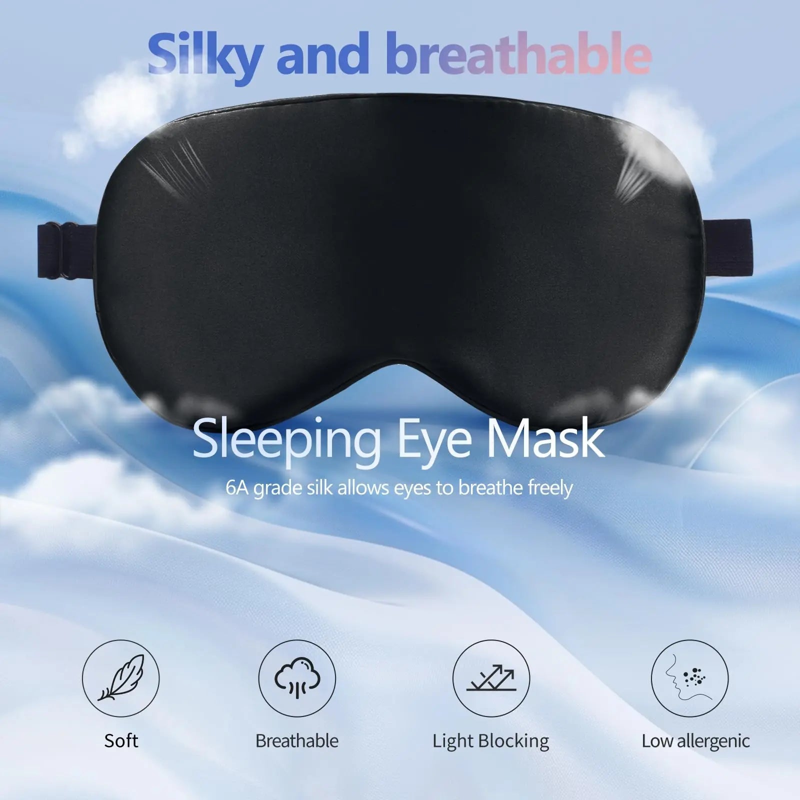 Cooling Gel Contoured Eye Mask