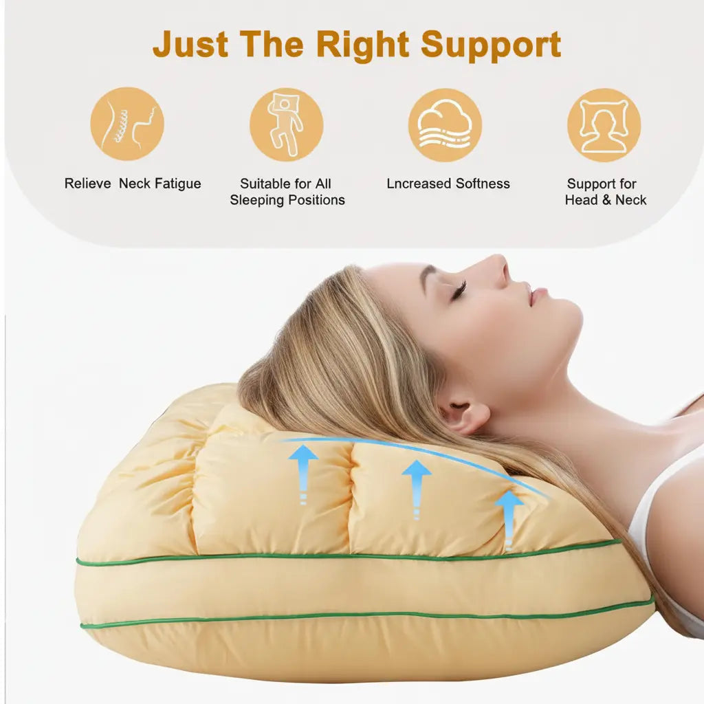 Fluffy Cotton Neck Pillow