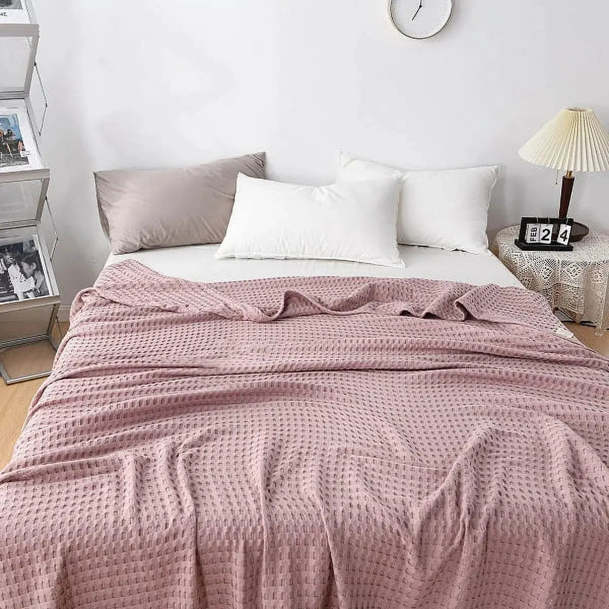 Lightweight Cotton Blanket for Summer, double, queen and king