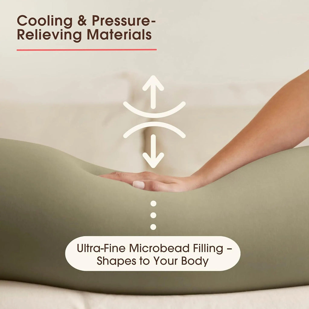 Adjustable Microbead Pregnancy Pillow