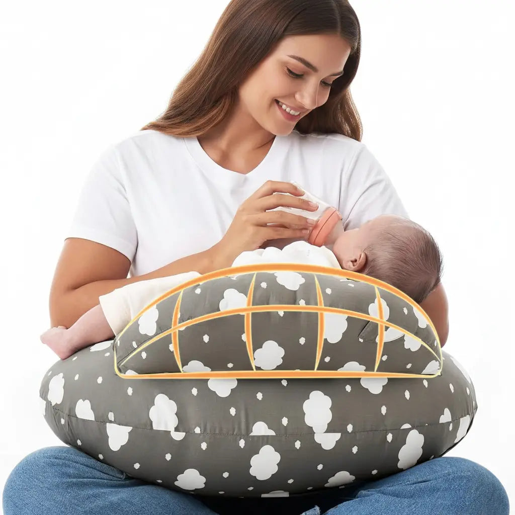 Wide Nursing Pillow for Breastfeeding