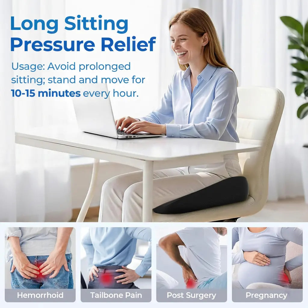 Ergonomic Donut Seat Cushion