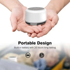 Portable White Noise Machine, USB rechargeable, runs off the cable or the battery