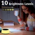 Portable White Noise Machine, RGB night light, adjustable color