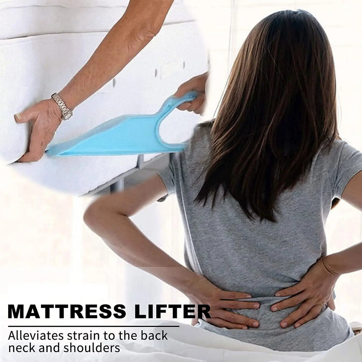 Ergonomic Mattress Lift Wedge, two lengths, 10 and 15 inches