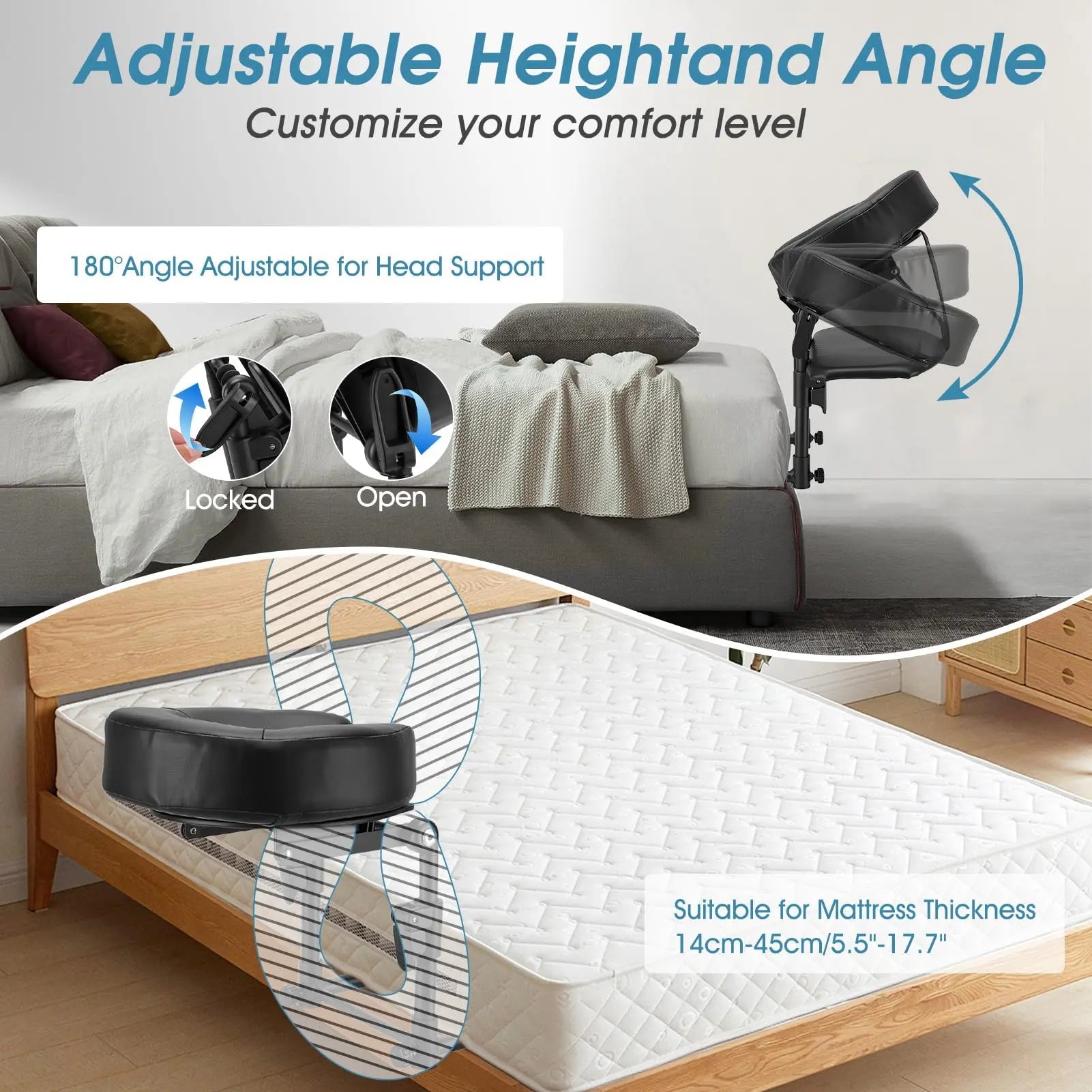 Adjustable Massage Table Pillow Set