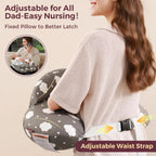 Wide Nursing Pillow for Breastfeeding