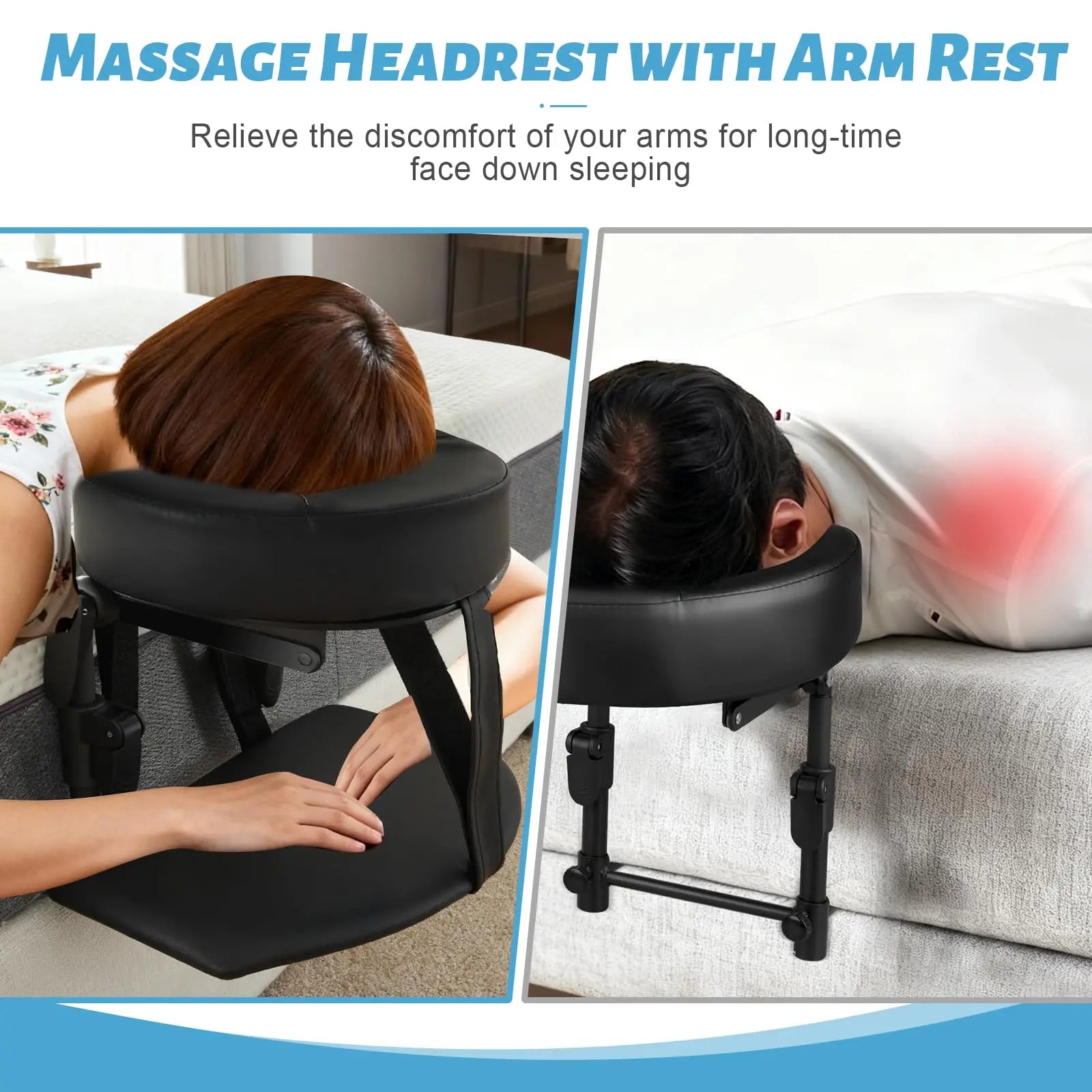 Adjustable Massage Table Pillow Set