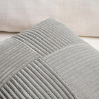 Corduroy Patchwork Throw Pillow Cover
