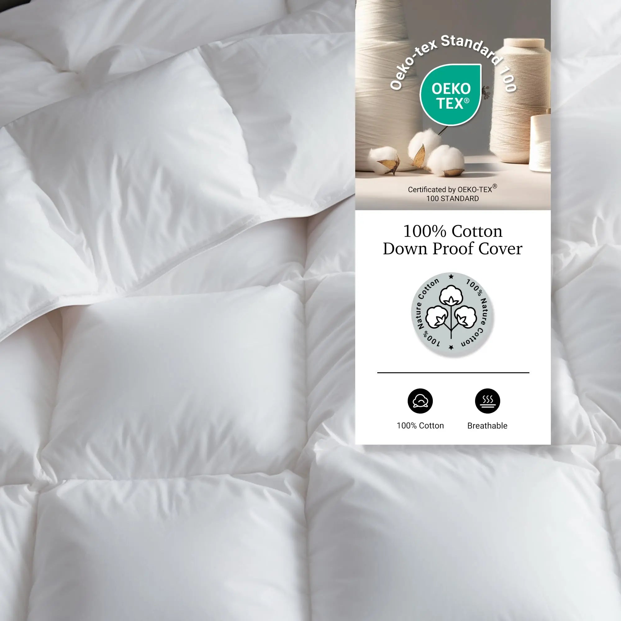 Goose Down Cooling Comforter