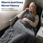Convertible Travel Pillow Blanket Set