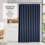 Thermal Blackout Curtains for Bedroom, thermal coated lining bonded to the weave