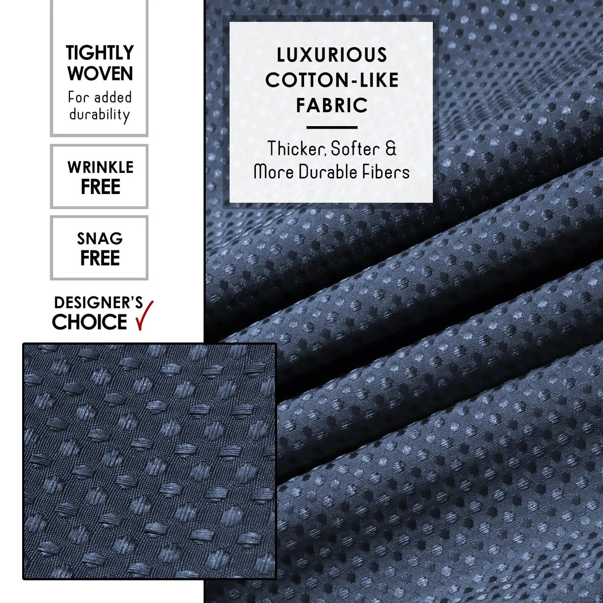 Thermal Blackout Curtains for Bedroom, blackout fabric