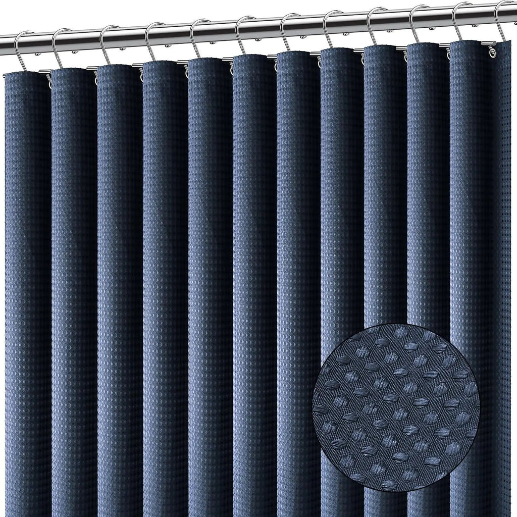 Thermal Blackout Curtains for Bedroom, tightly woven polyester with a structured drape