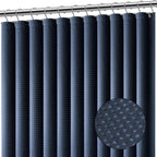 Thermal Blackout Curtains for Bedroom, tightly woven polyester with a structured drape