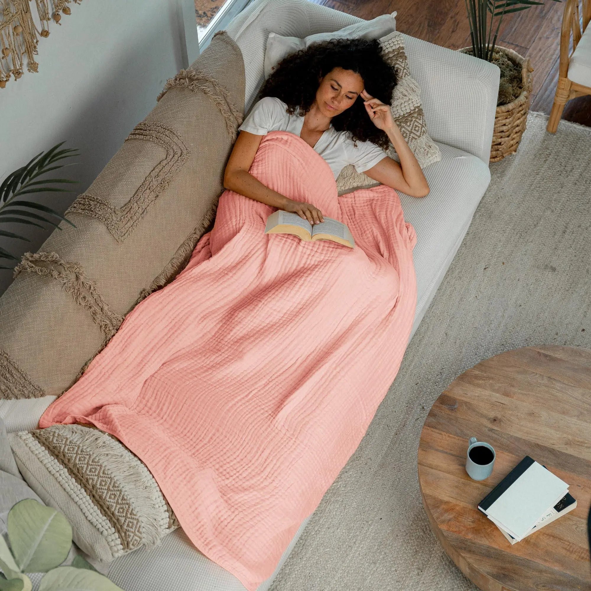 Six Layer Cotton Muslin Blanket