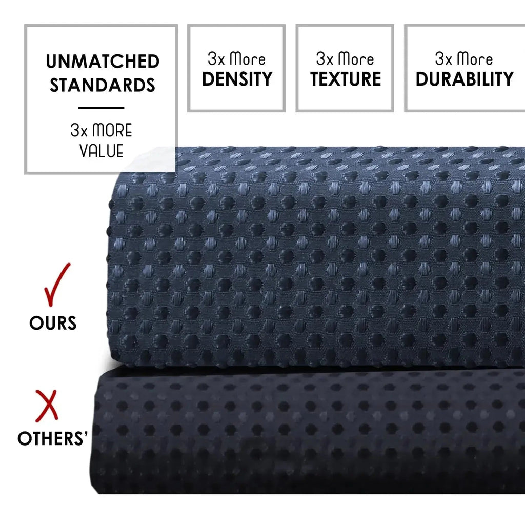 Thermal Blackout Curtains for Bedroom, tightly woven polyester with a structured drape