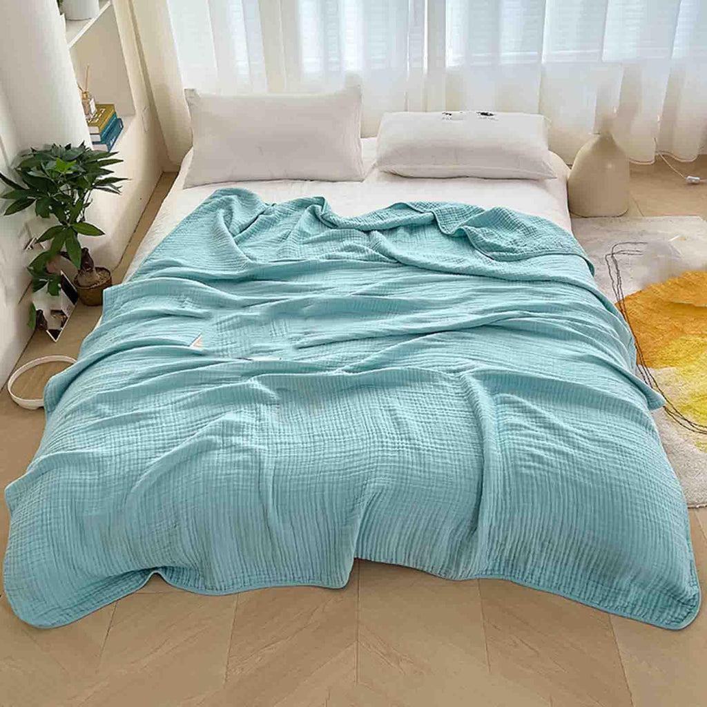 Six Layer Cotton Muslin Blanket
