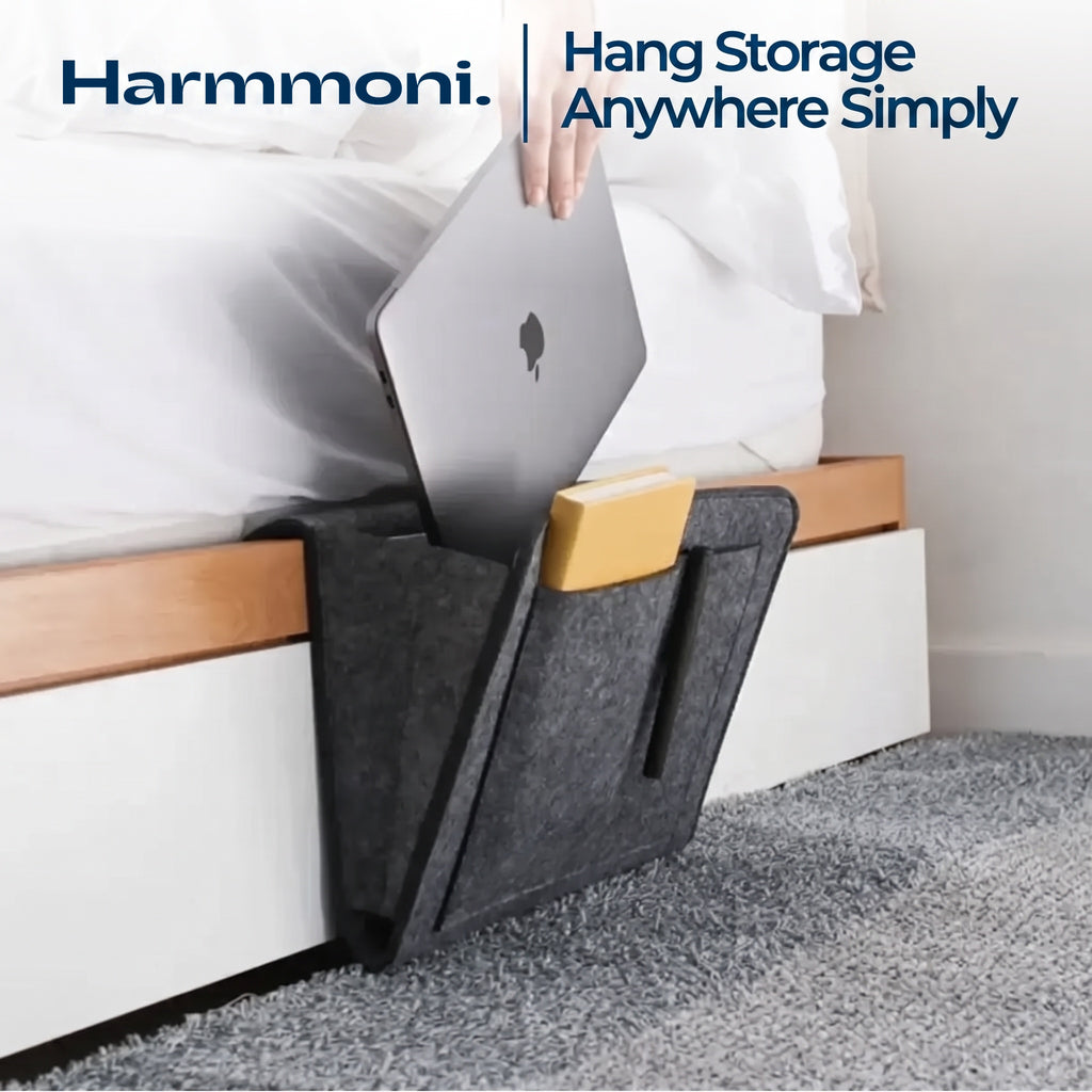Felt Hanging Bedside Storage Bag