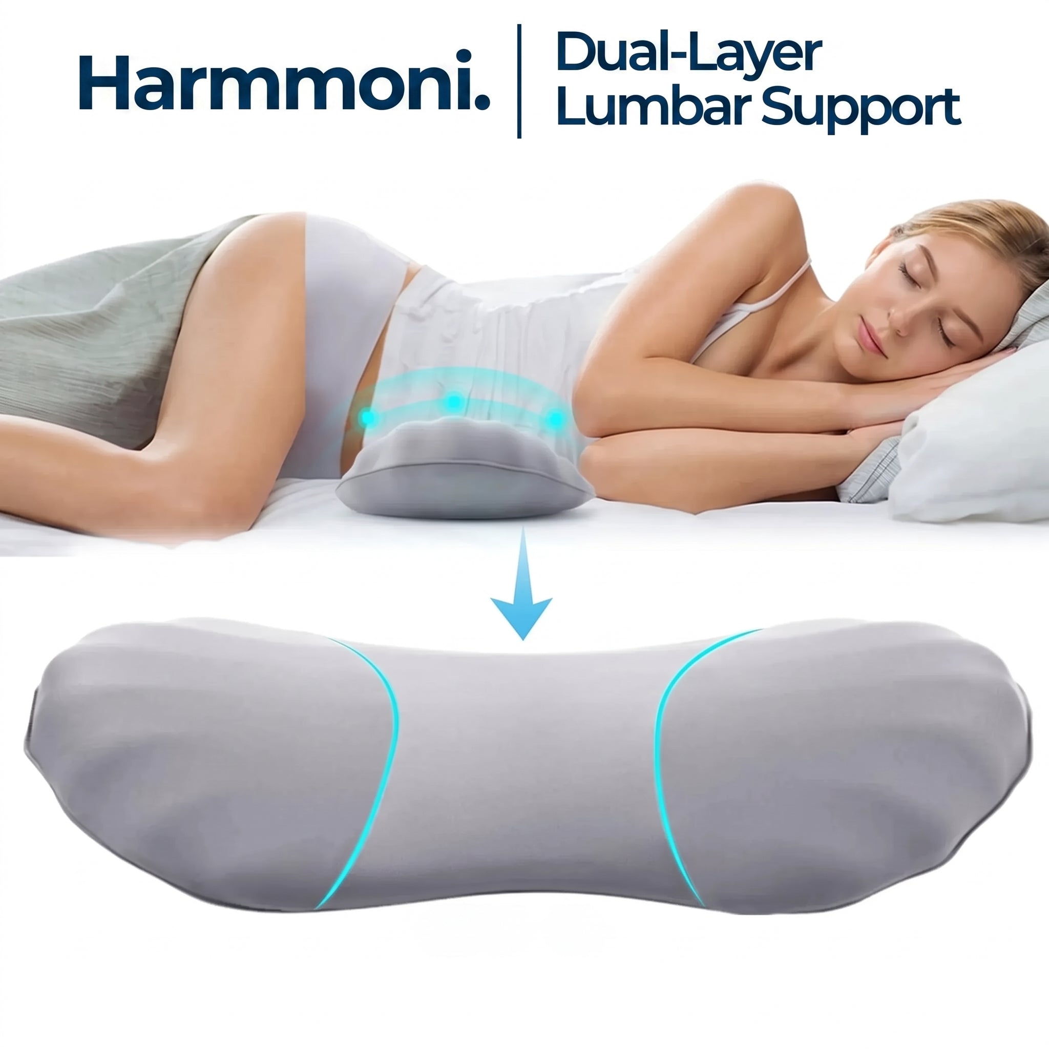High Rebound Lumbar Support Pillow