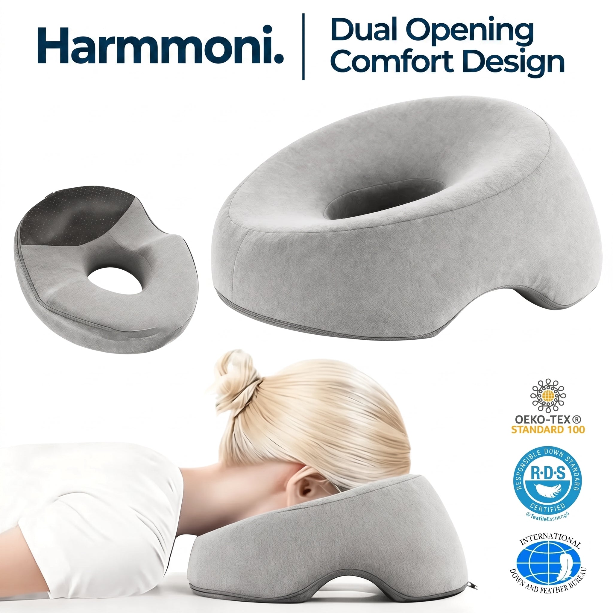 Adjustable Prone Pillow for Sleeping