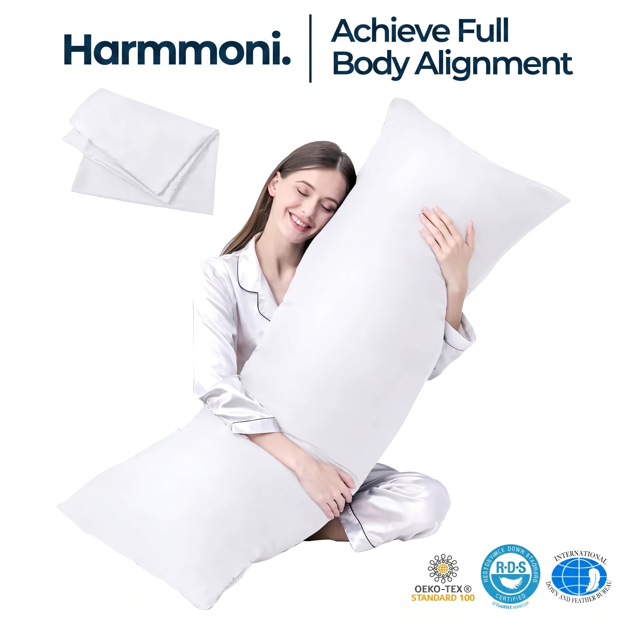Long Polyester Body Pillow Insert