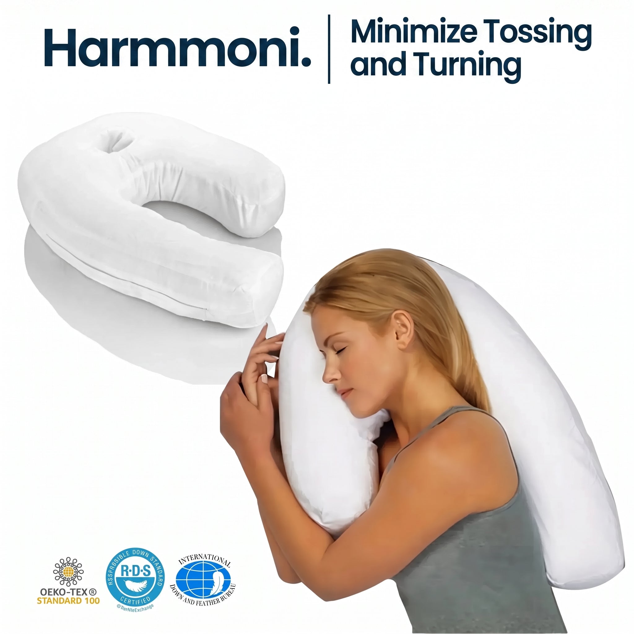 U Shape Contour Pillow