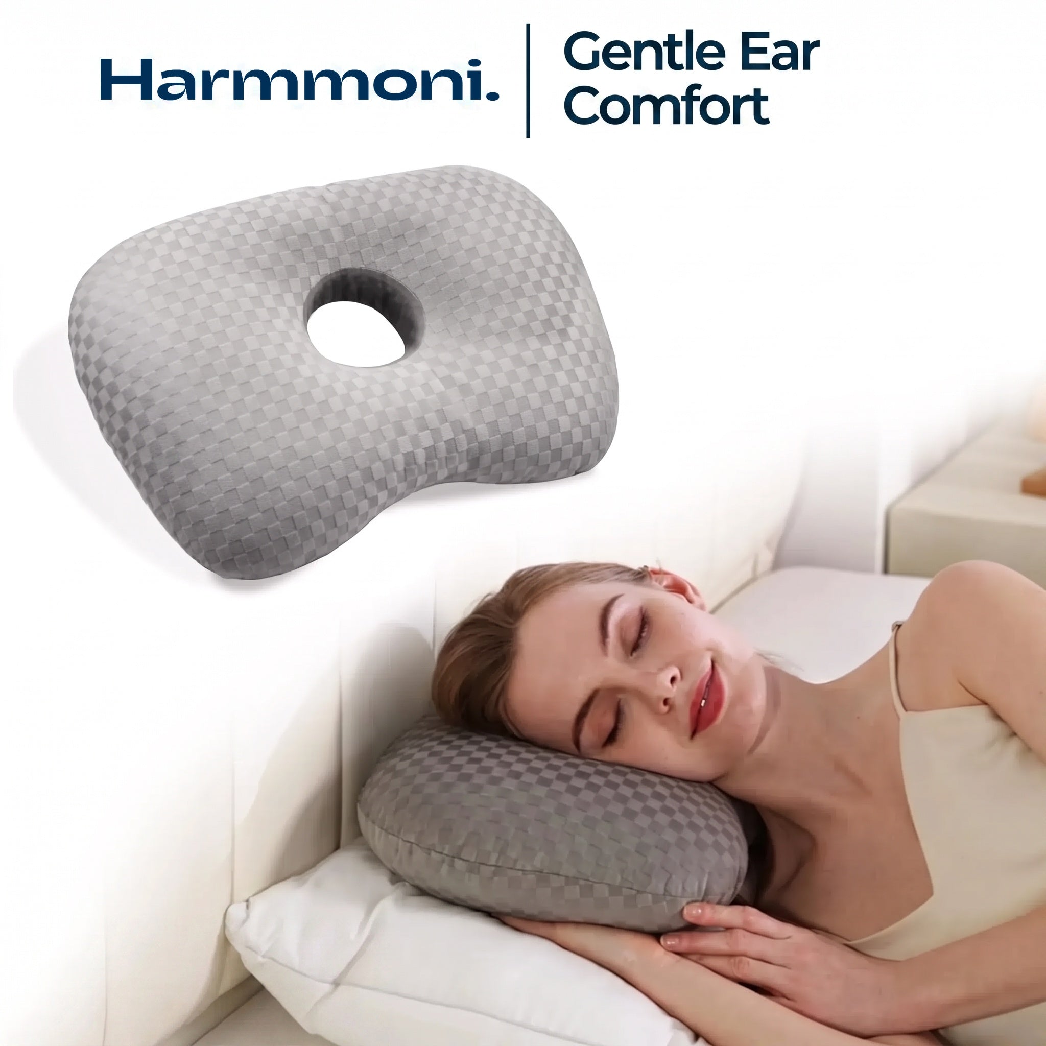 Adjustable Ear Support Bed Pillow