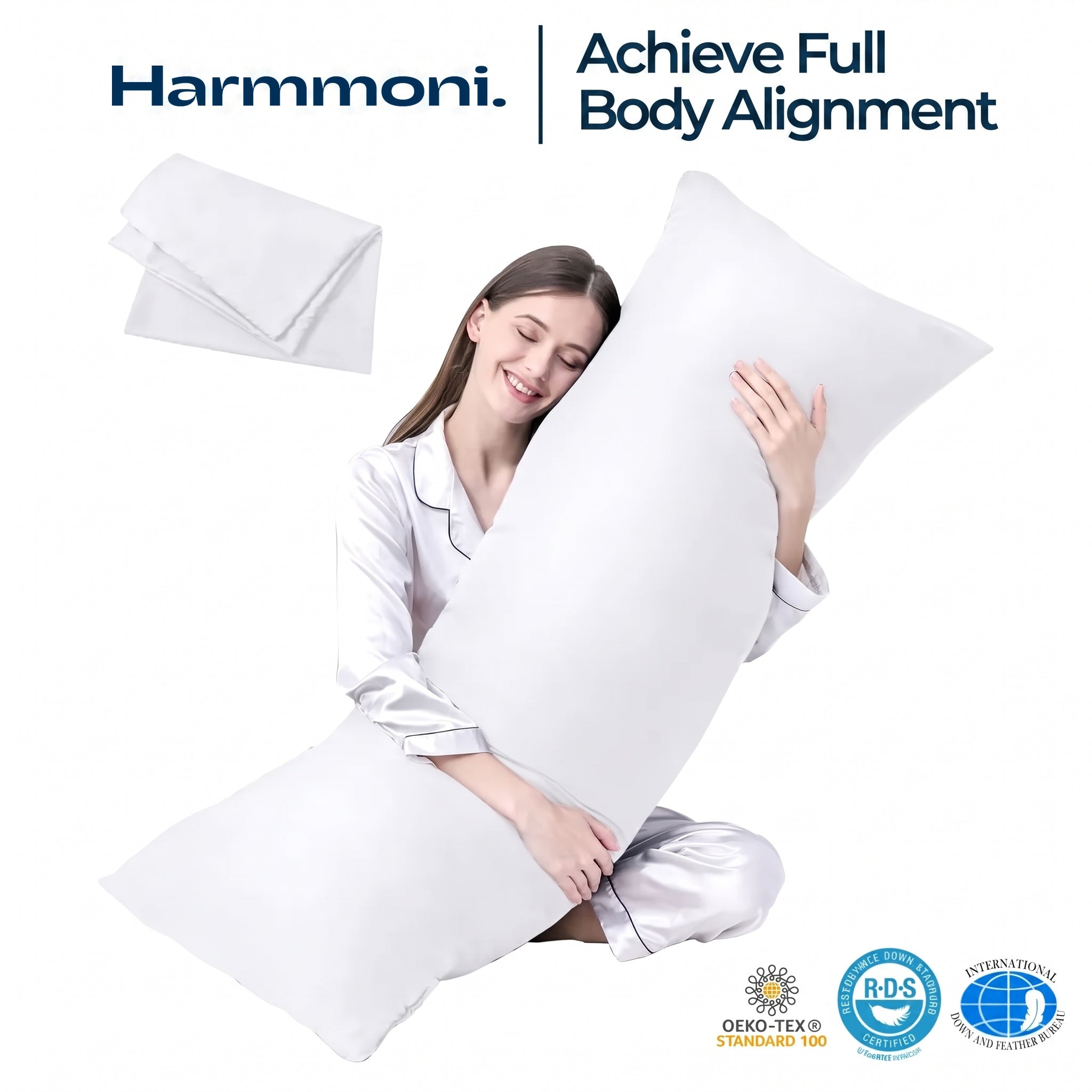 Long Polyester Body Pillow Insert