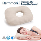 Round Cotton Ear Bed Pillow