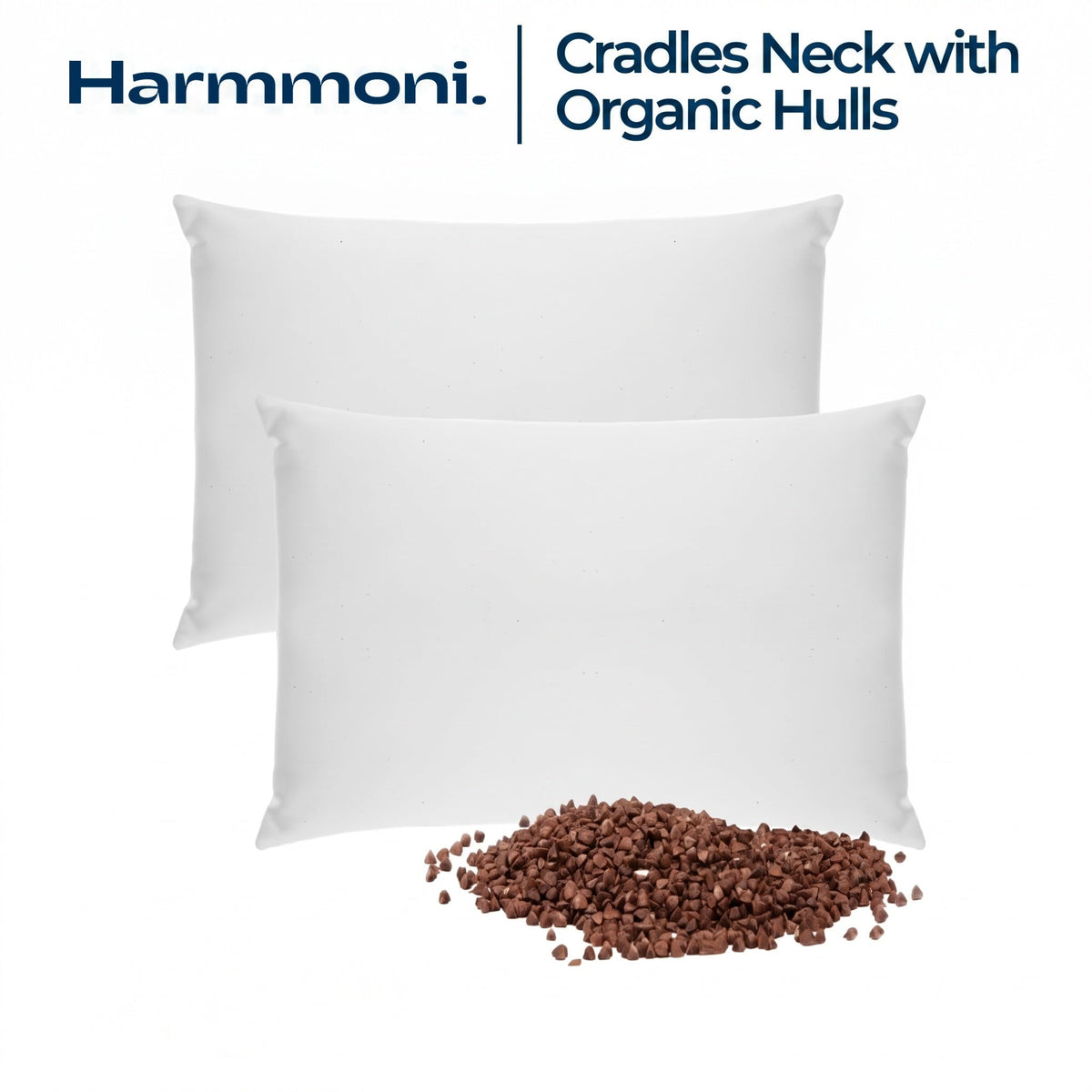Adjustable Buckwheat Hull Bed Pillow